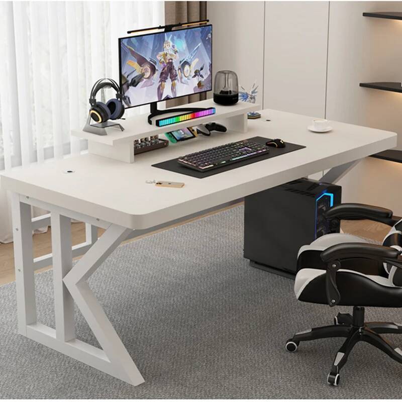 Desk Setup With Laptop And Monitor - Tavolo da scrivania da gioco a