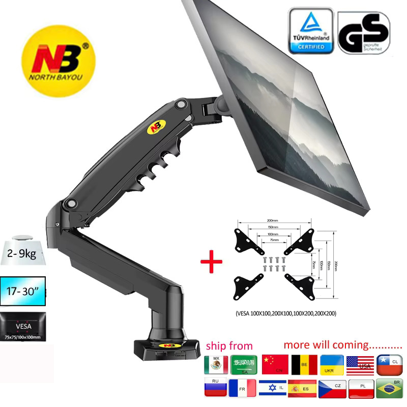 Monitor Arm Clamp - NUOVO NB F80 Supporto per Monitor