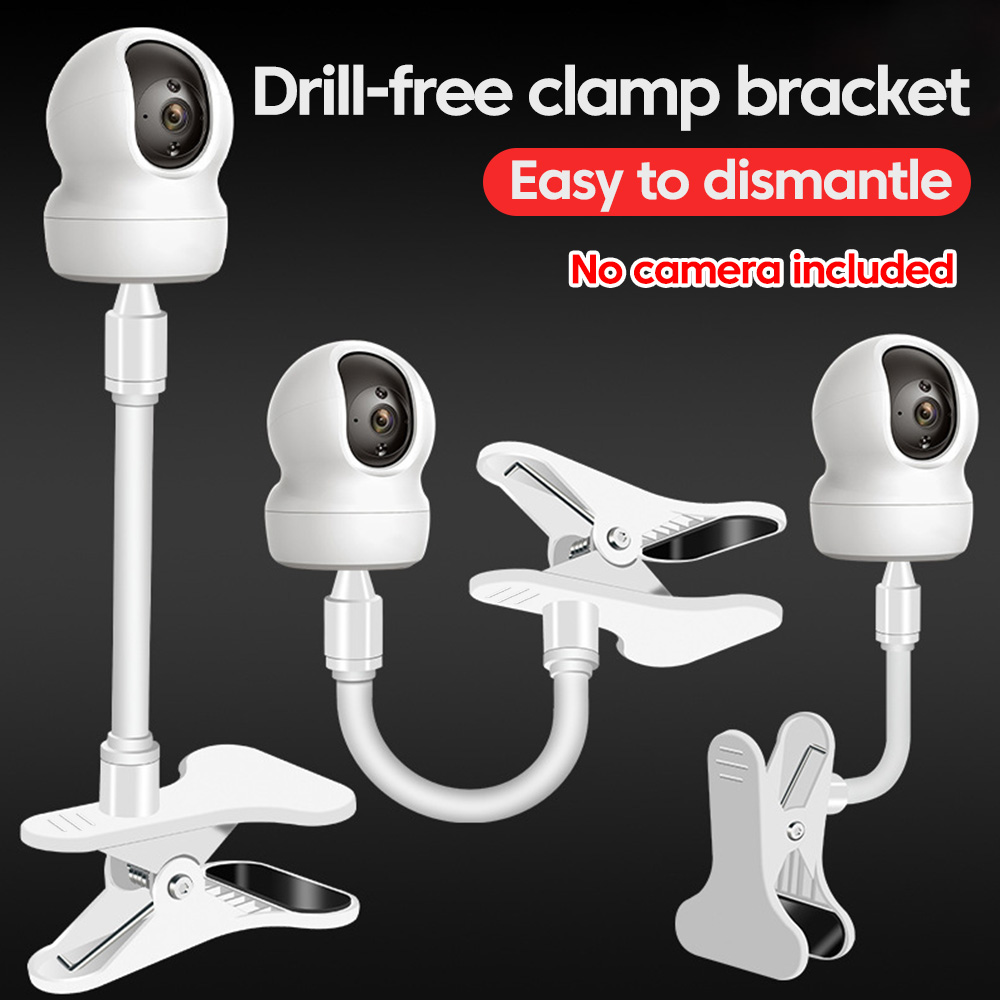 Monitor Arm Clamp - Supporto Flessibile Portatile per Telecamera, Supporto