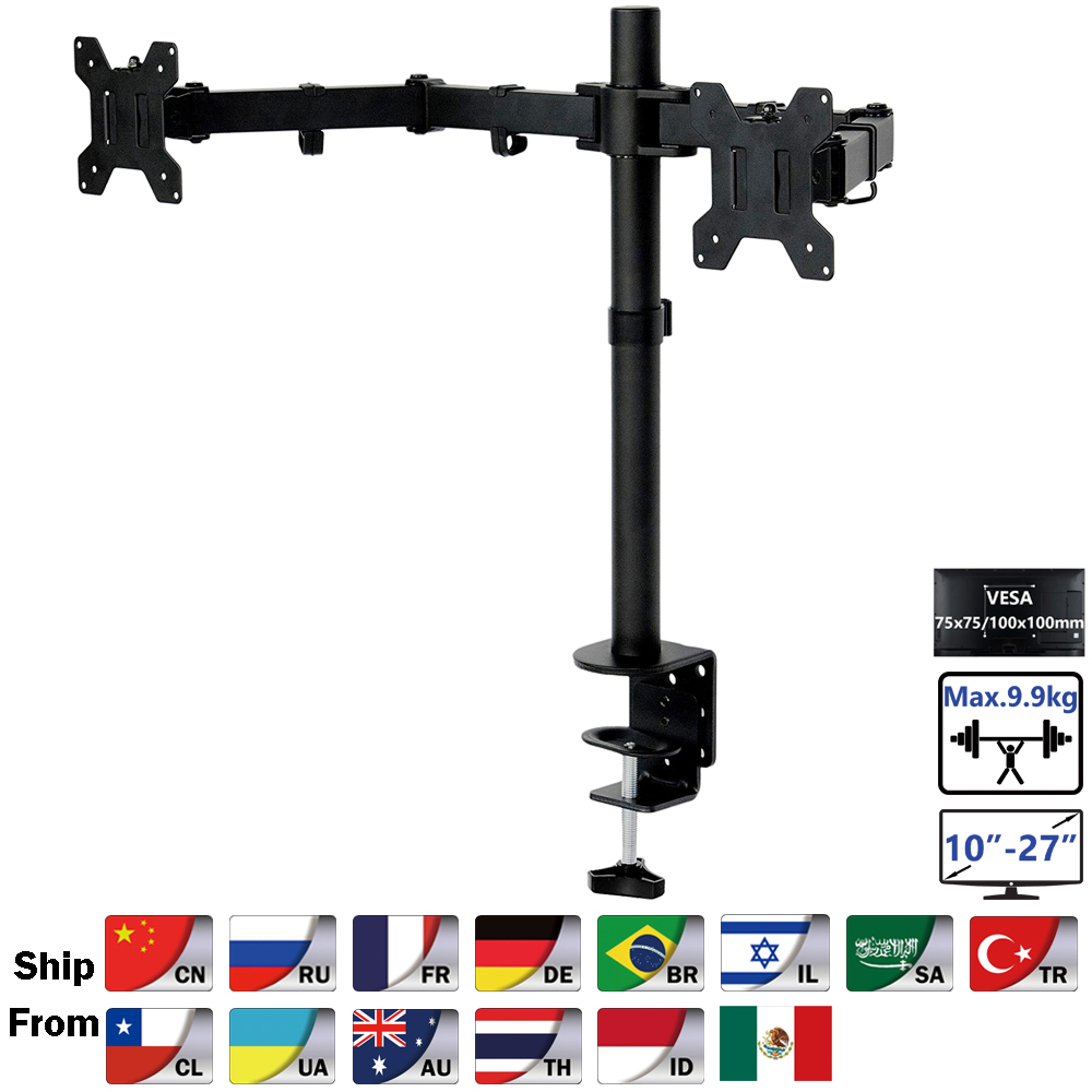 Monitor Arm Clamp - MS02 Supporto da tavolo con bloccaggio