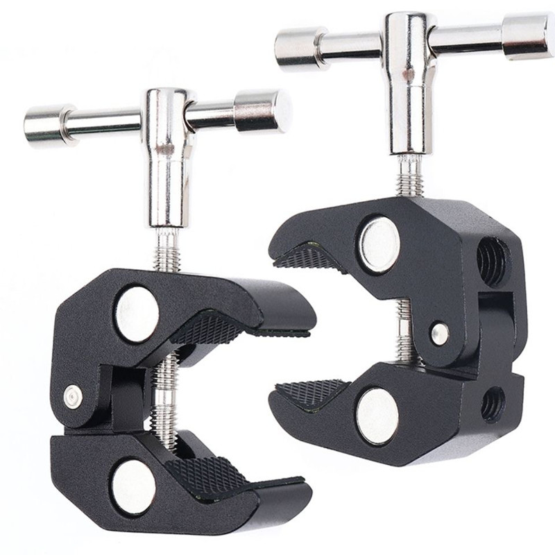 Monitor Arm Clamp - Clip a granchio con super morsetto