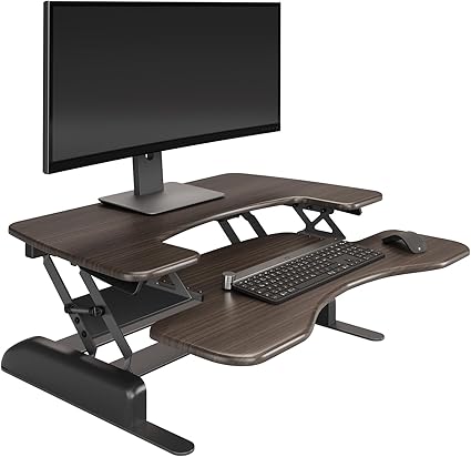 Desk Setup Dual Monitor - Desk Pro Plus 36, convertitore da