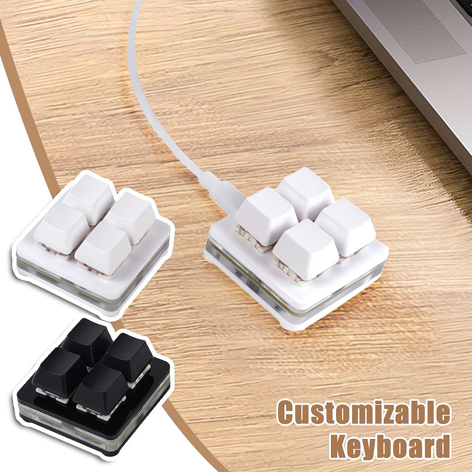 Desk Setup Programmer - 1/2/3/4 tasti OUTEMU Red OSU tastiera