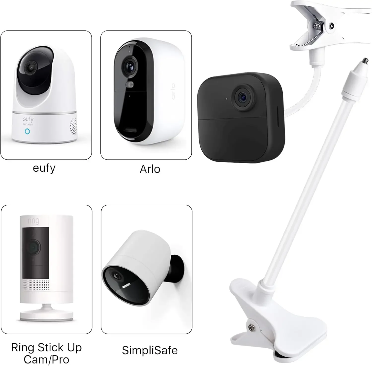 Supporto per webcam flessibile - Monitor Arm Clamp recensione e prezzo