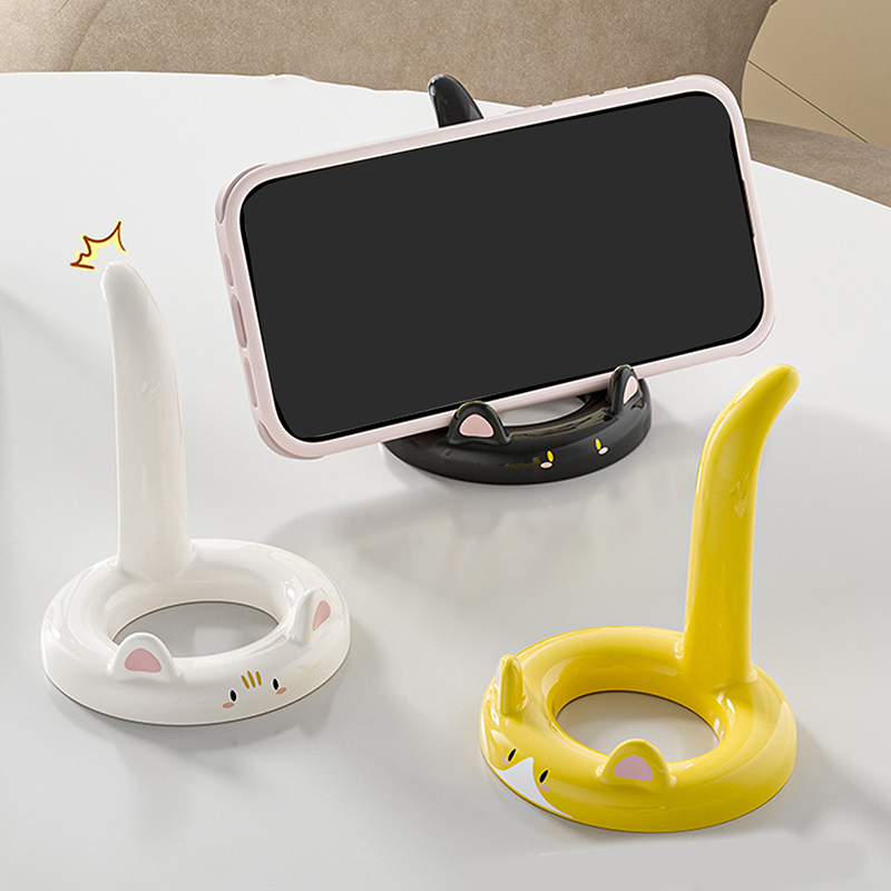 Supporto per cellulare con gat - Desk Setup Decor recensione e prezzo