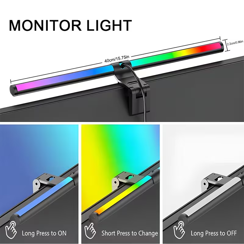 Barra Luminosa LED per Monitor - Desk Setup No Computer recensione e prezzo