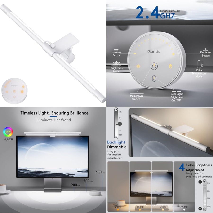 Barra Luminosa per Monitor con - Setup Desk Monitor recensione e prezzo