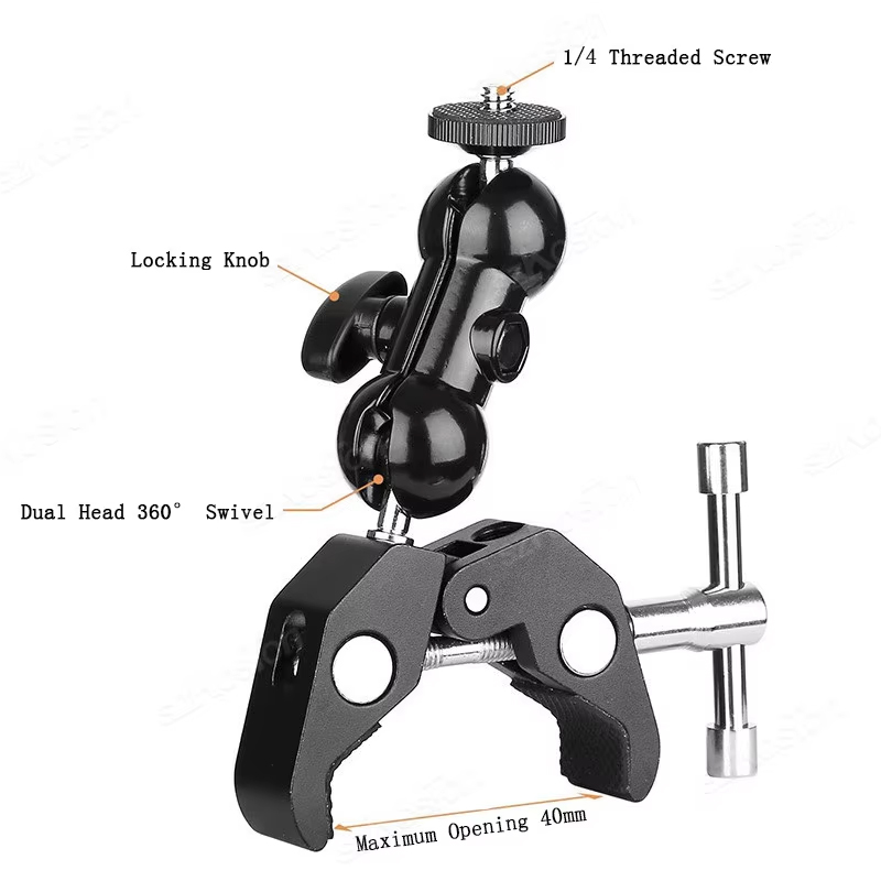 Morsetto Super Clamp in Metall - Monitor Arm Clamp recensione e prezzo