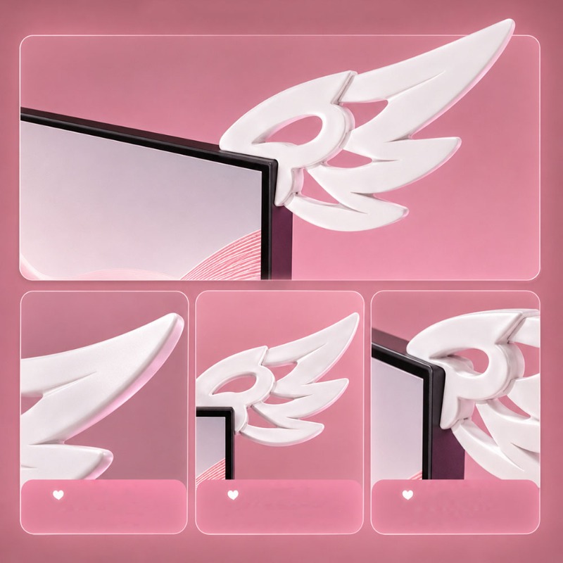 Decorazione 3D a Forma di Ali  - Desk Setup No Computer recensione e prezzo