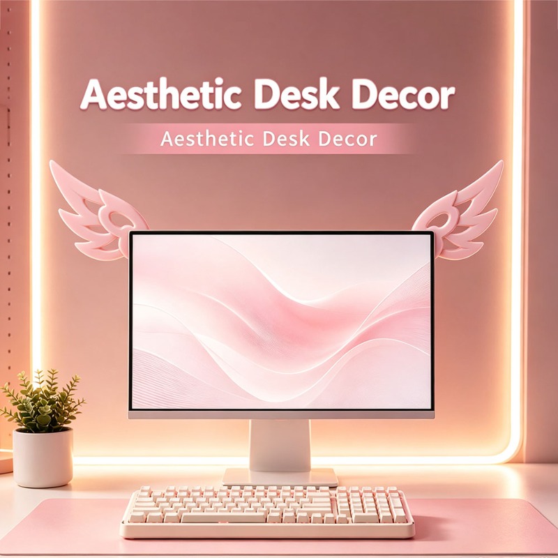 Decorazione 3D a Forma di Ali  - Desk Setup No Computer recensione e prezzo