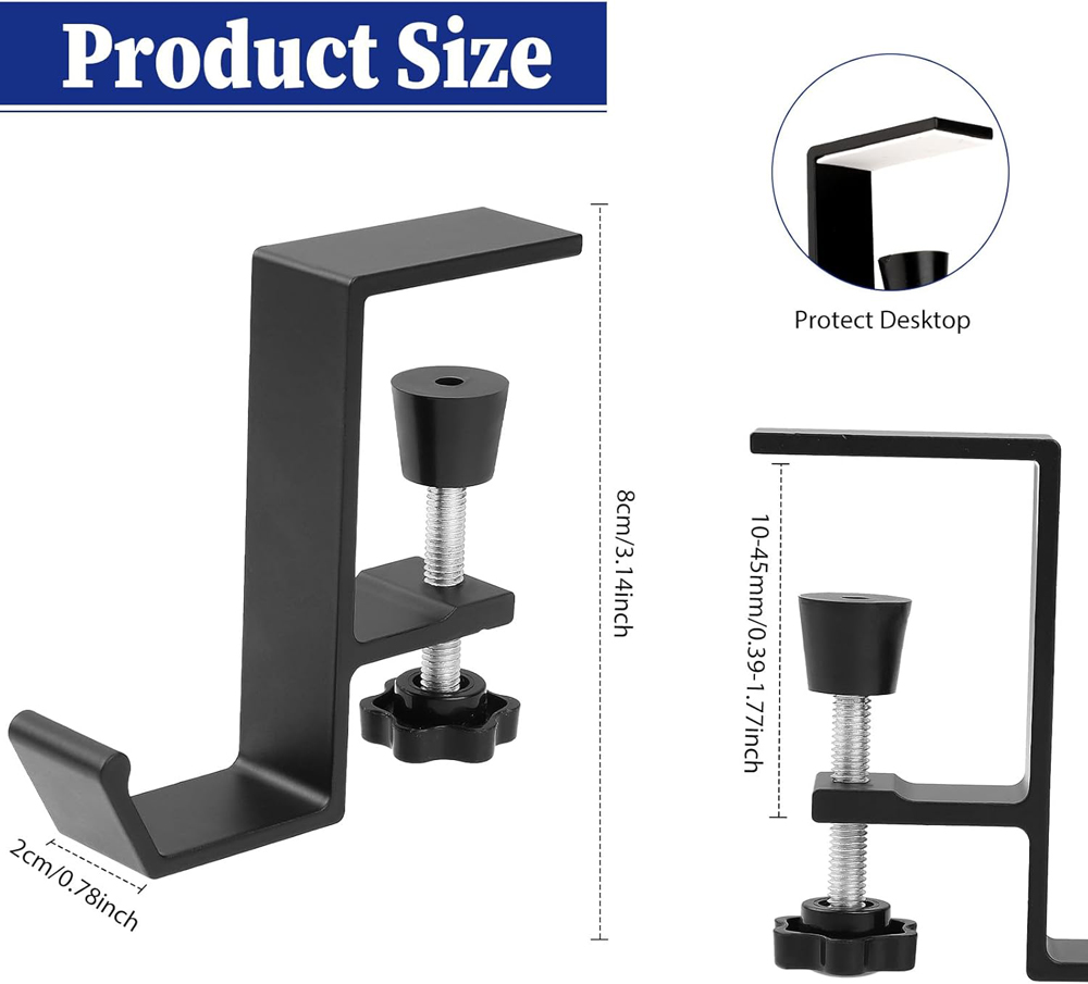 Gancio per cuffie in lega di a - Gaming Setup Desk recensione e prezzo