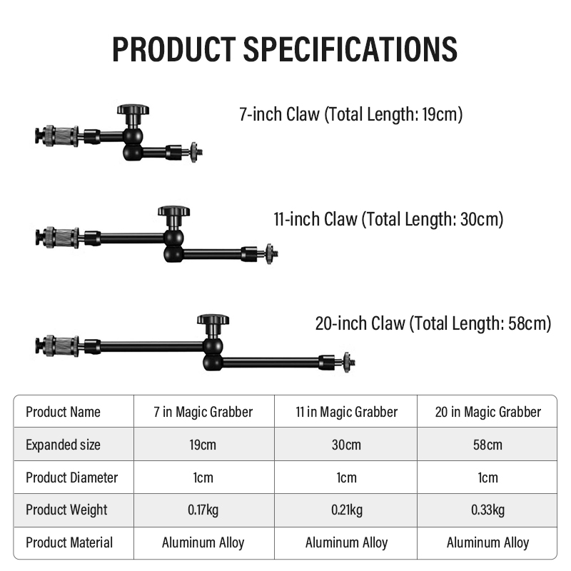 Braccio Magico 7/11/20 Pollici - Monitor Arm Clamp recensione e prezzo
