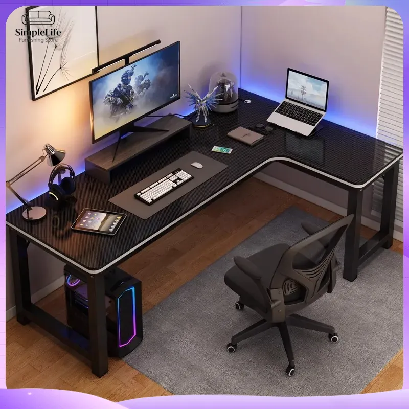 Scrivania da Gaming ad Angolo, - Desk Setup With Laptop And Monitor recensione e prezzo