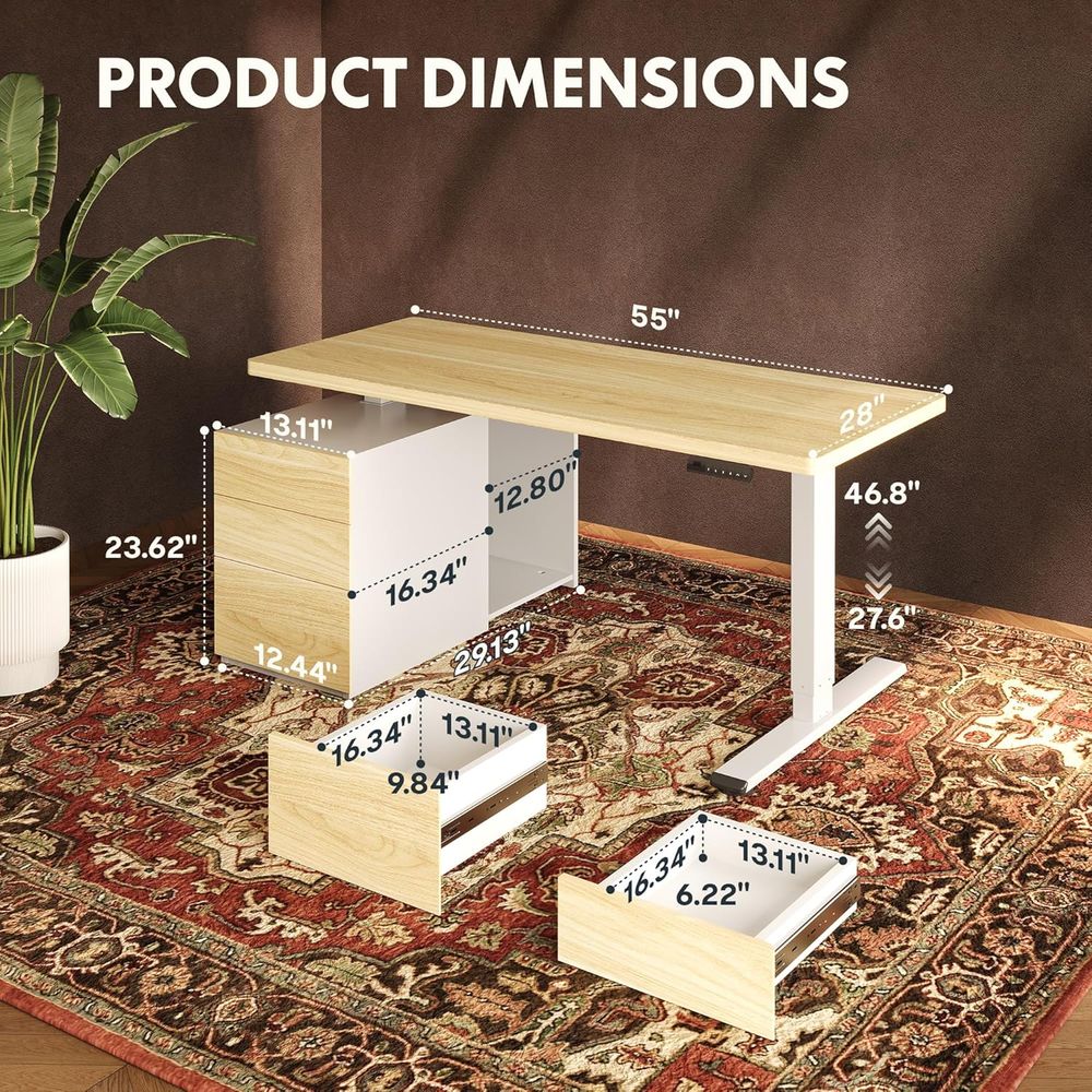 Scrivania Regolabile in Altezz - Desk Setup Dual Monitor recensione e prezzo