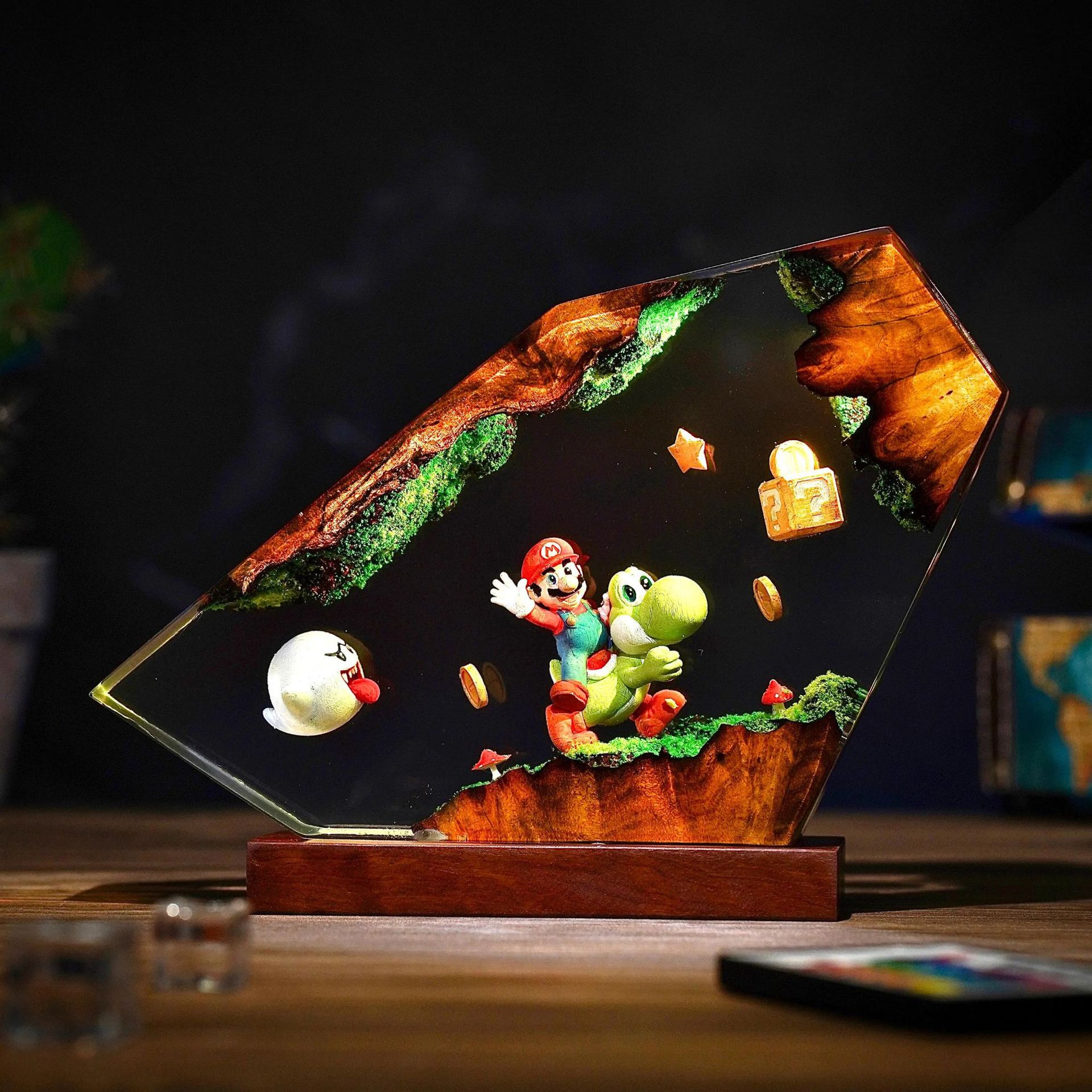 Lampada da Tavolo in Resina, L - Desk Setup Decor recensione e prezzo