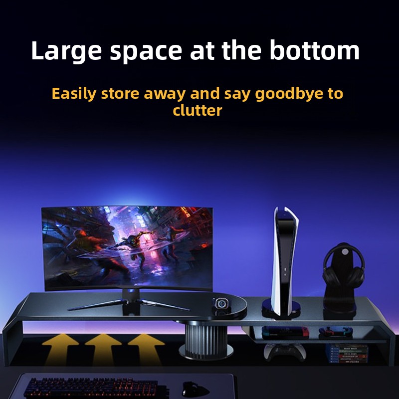 Supporto per Doppio Monitor da - Desk Setup With Laptop And Monitor recensione e prezzo