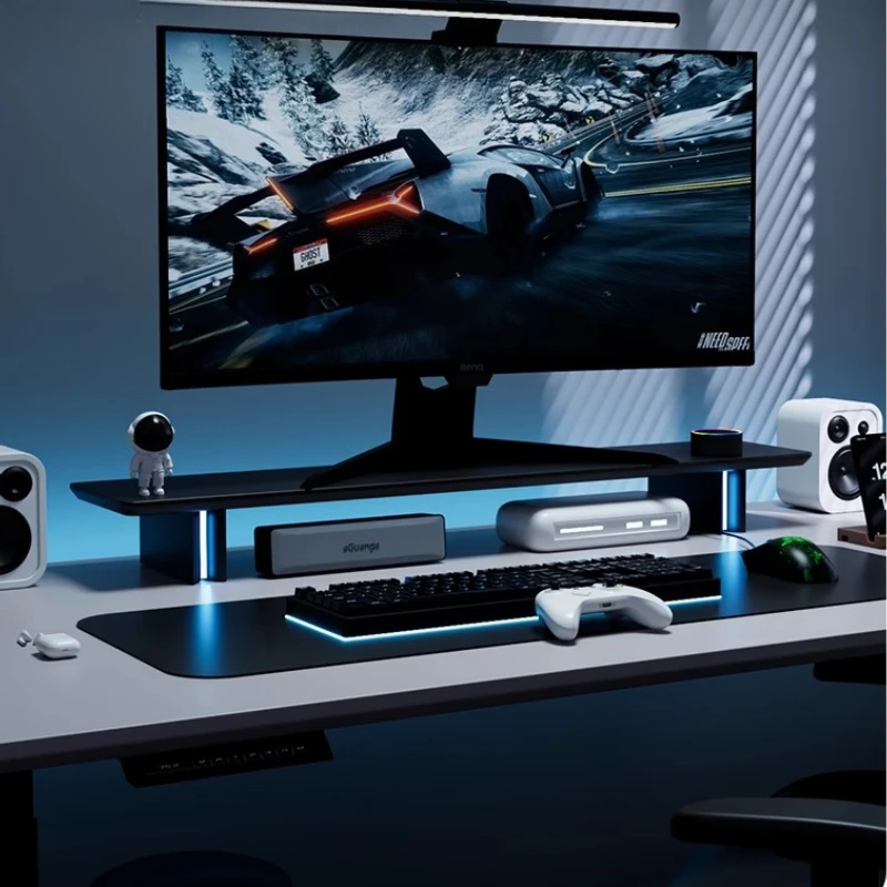 Supporto Monitor RGB Ergonomic - Desk Setup With Laptop And Monitor recensione e prezzo