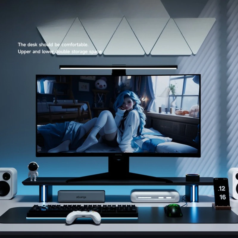 Supporto Monitor RGB Ergonomic - Desk Setup With Laptop And Monitor recensione e prezzo