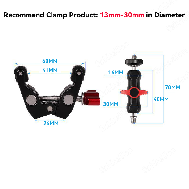 Testa a sfera multifunzione Su - Monitor Arm Clamp recensione e prezzo
