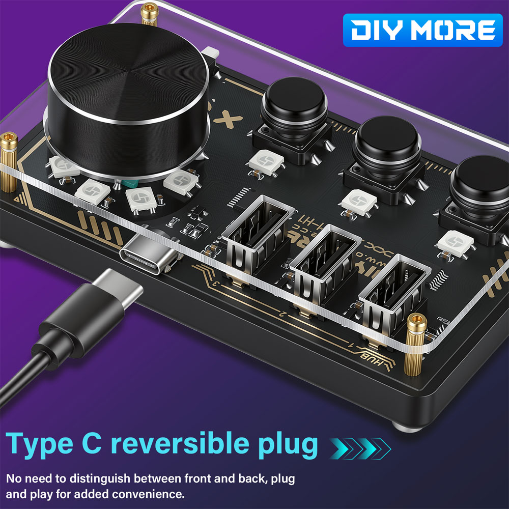 Hub Diymore DM-H1 DC 5V, Docki - Desk Setup Programmer recensione e prezzo