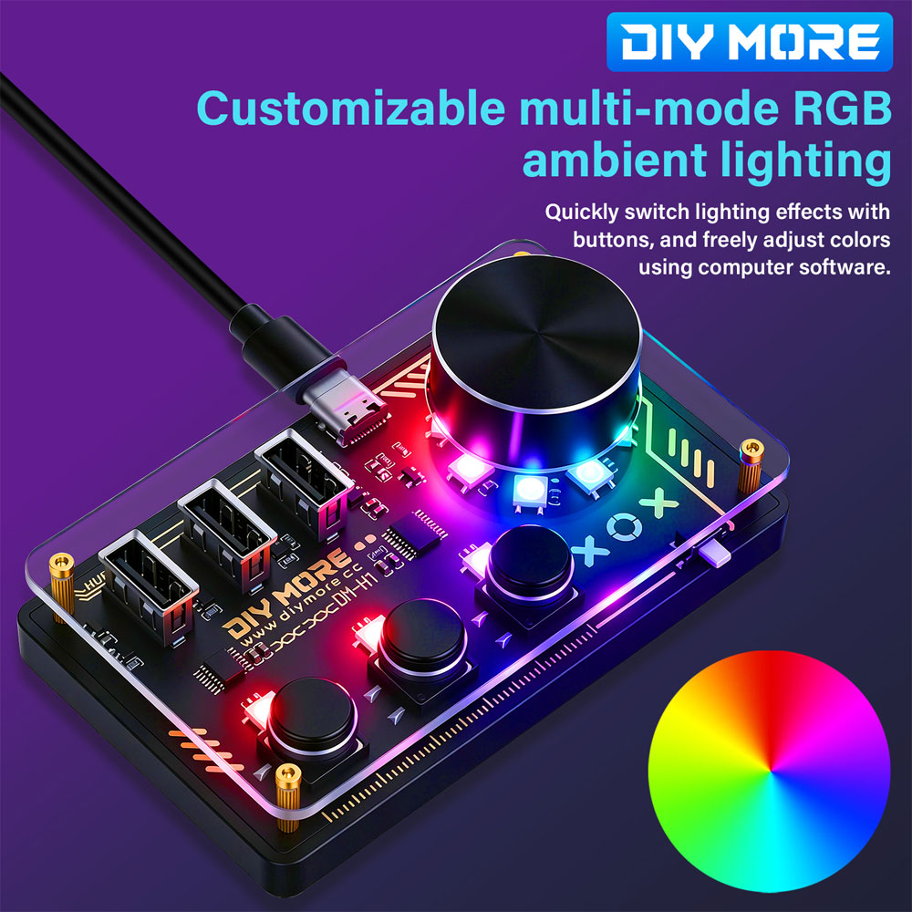 Hub Diymore DM-H1 DC 5V, Docki - Desk Setup Programmer recensione e prezzo
