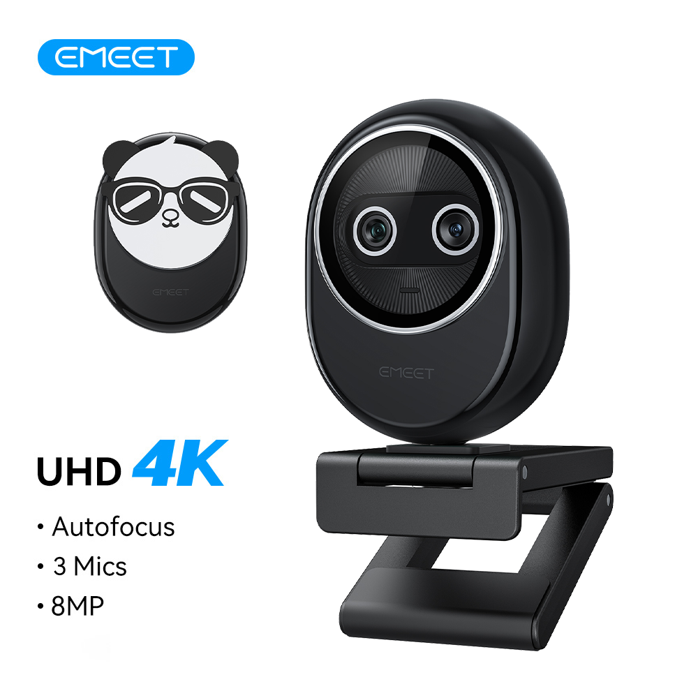 Webcam 4K EMEET con Doppia Fot - Desk Setup Streaming recensione e prezzo